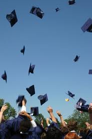 Grad hats in the air