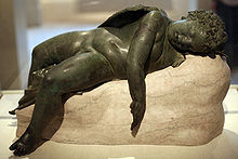 220px-WLA_metmuseum_Bronze_statue_of_Eros_sleeping_7